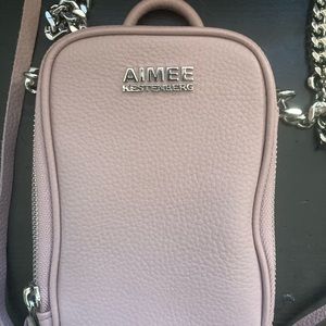 Aimee Kestenberg Chelsea cross body bag.blush color